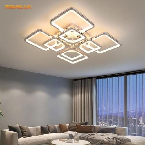 Modern LED Chandelier For Living Room Kitchen Bedroom Apartment Coffee Bar Office Dining Room Foyer Villa Hall Indoor Home Lamps