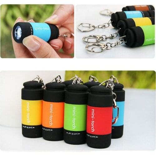USB port rechargeable Flashlight mini Flash Torch Light for keychain Protable small pocket Penlight Linterna Lanternas CampingR1