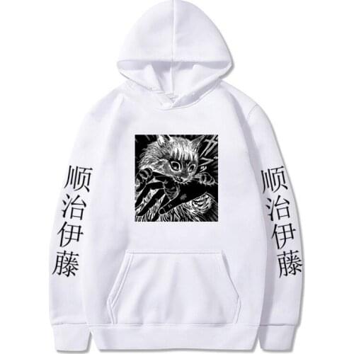 New Hot Sale Anime Tomie Junji Ito Hoodies Cool Long Sleeve Harajuku Fall Women Girl Oversize Korean Fashion