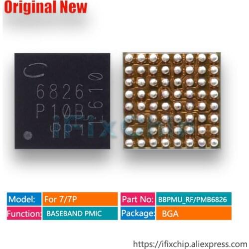 10pcs/lot PMB6826/BBPMU_RF/6826 for iphone 7 plus/7 plus/7 BASEBAND PMIC Power IC Chip