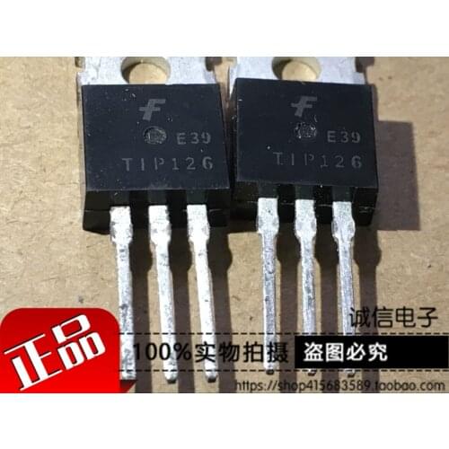 100% New&Original In Stock TIP126 TO-220 8A 80V