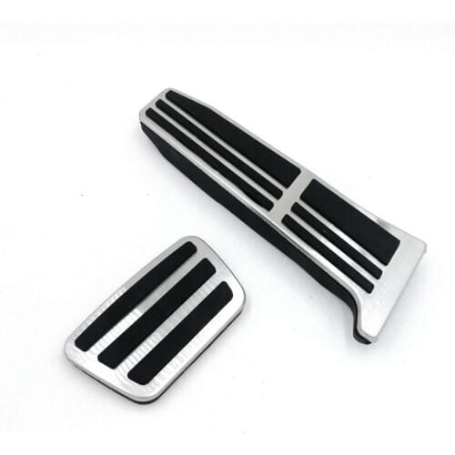 2 Pcs Set Car Accelerator Pedal Brake Pedal Cover for Toyota 2019-2020 RAV4