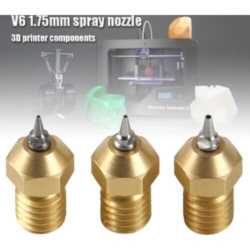 3pcs Airbrush Nozzles with Adapters Set 0.2/0.3/0.5mm 3D Printer Accessories GDeals