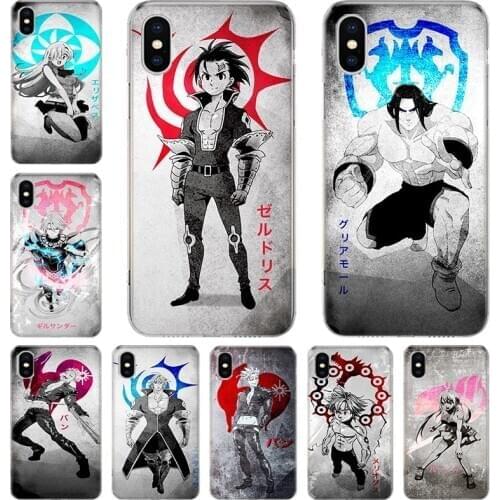 Anime The Seven Deadly Sins Custom Phone Case For Iphone 12 Mini 11 Pro XS Max XR X 8 7 6 6S Plus SE 2020 5 5S SE Cover Shell Co