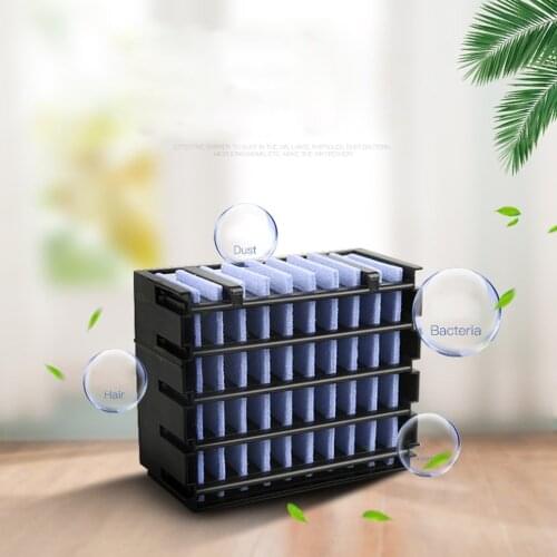 13*6.5*10cm Air Cooler Filter For USB Mini Fan Ultra Compact Portable Evaporative Air Cooler Filter Element Of Air Cooler