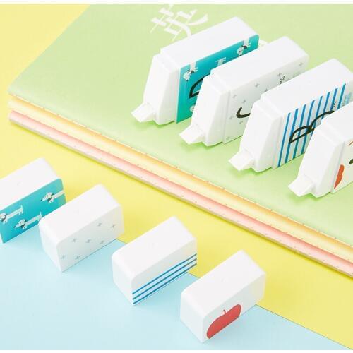 Cute Cartoon Kawaii Letter Style Correction Tape for kids School Supplies Materials Korean Stationery 6m*5mm