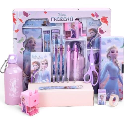 Luxury Stationery Set Disney Frozen,the Avengers,Sofia,Mickey Minnie Mouse Kids Stationery Gift Student School Supplies