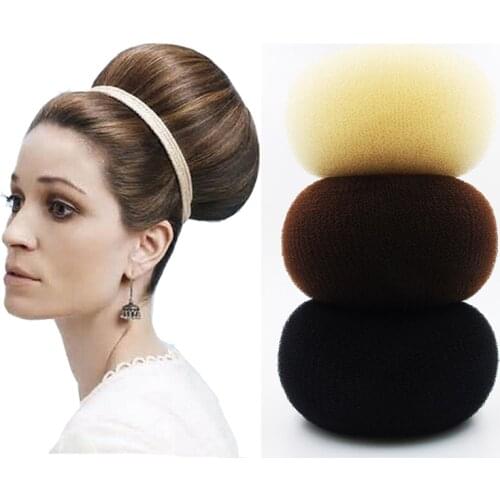 Furling Girl 1pc Extra Large 18cm/7" Hair Donut Bun Ring Styling Tool Hair Accessories Hair Ties Hair Accessory