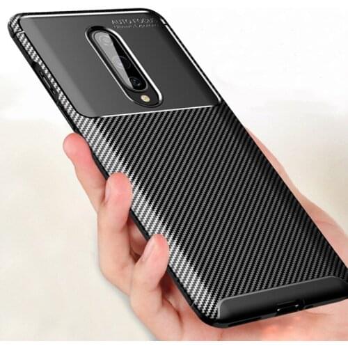 Oneplus Nord CE 9R 9 Pro Carbon Fiber Matte Anti-knock Soft Silicone Back Cover Shockproof Shell Case For Oneplus 7 Pro 6 6T