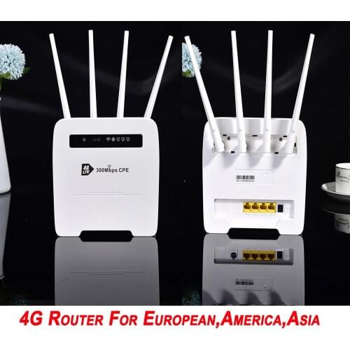 Unlocked 300Mbps modem 4g wifi sim card Mobile Wireless Router with LAN Port Support Hotspot Broadband Dongle 4g Wifi Router