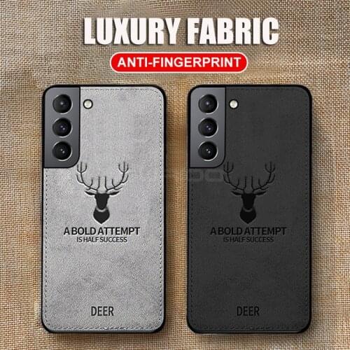 Luxury Fabric Cloth Case For Samsung Galaxy S21 S20 FE S10 S9 S8 Plus Note 20 Ultra 10 Pro A51 A71 A10 A20 A30 A40 A50 A70 Cover