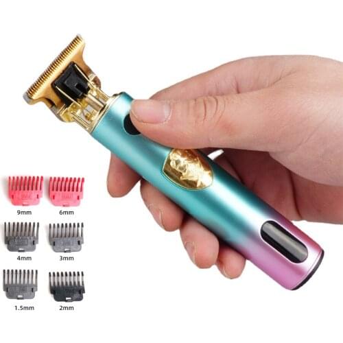 USB Rechargeable Trimmer Barber Hair Clipper Machine Hair Cutting Beard Trimmer Hair Men Haircut Styling Tool