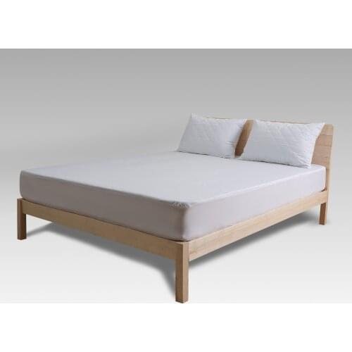 Waterproof Bed Cover Smooth Mircrofer Mattress Protector Waterproof Fitted Sheet Anti-mite Mattress Pad sabanas cama 150