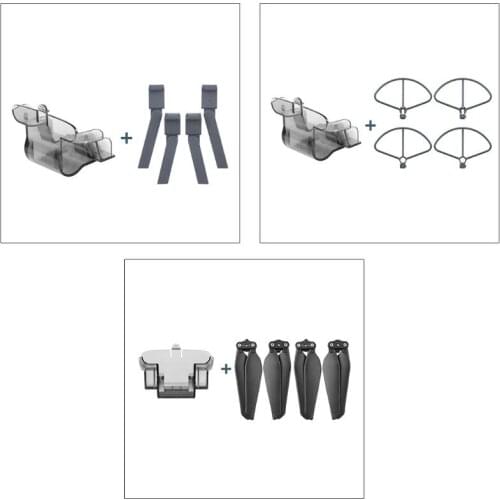 1Set Landing Gear Heighten Landing Legs Lens Cover Cap Protective Ring Propellers Blade for Xiaomi FIMI X8 SE RC Drone Drop ship