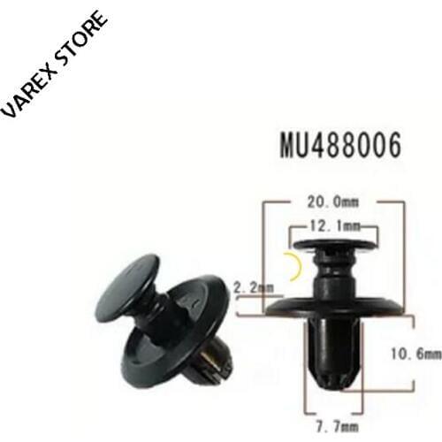 Front bumper clip for Mitsubishi Outlander OEM: MU488006