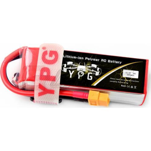 YPG 11.1V 2200mAH 30C 3S battery Lipo Li-Po Lipoly(Support 5 C charge) Battery For RC Trex Helicopter & Airplane & Car