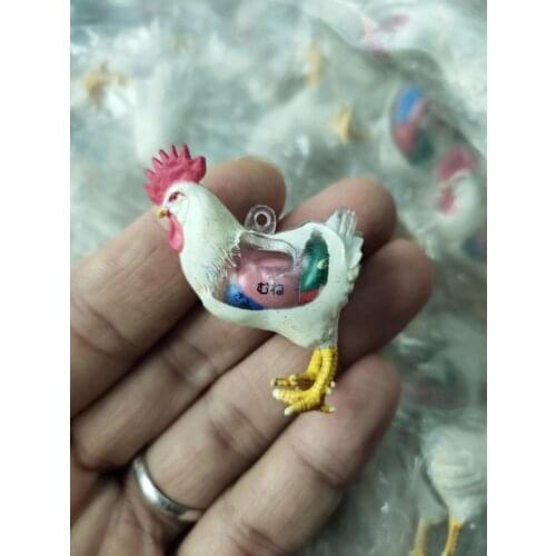 4D Animal chicks XXRAY master Mighty Jaxx Jason Freeny anatomy Cartoon ornament Keychain pendant