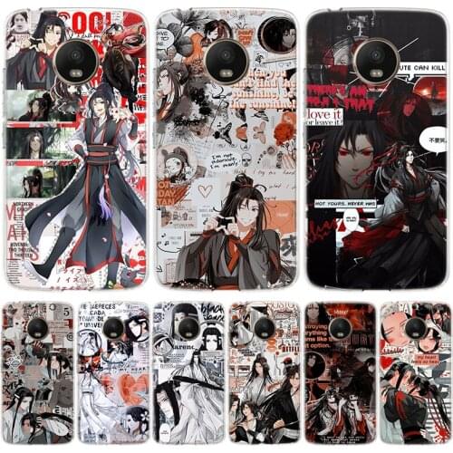 Mo Dao Zu Shi MDZS Anime Phone Case For Motorola Moto G9 G7 G8 G6 G5S E6 E5 Plus Power Play One Action Macro EU Gift Coque Cover