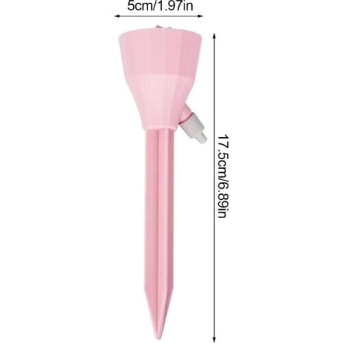 3Pcs Automatic Drip Irrigation Tool Spikes Automatic Flower Plant Garden Watering Kits Adjustable Water Self-Watering Device