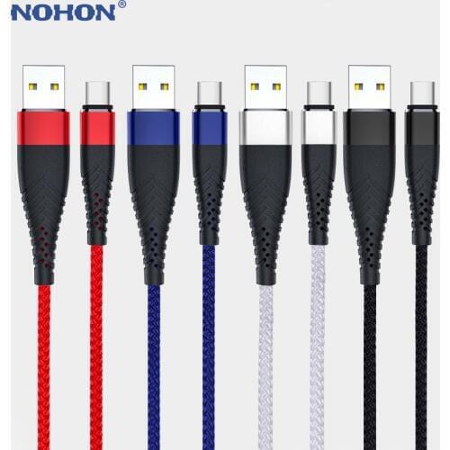 20cm 1m 2m 3m USB Type C Fast Charger Cable For Samsung Galaxy S8 S9 S10 Plus Origin USB-C Phone Charging Short Long Data Wire