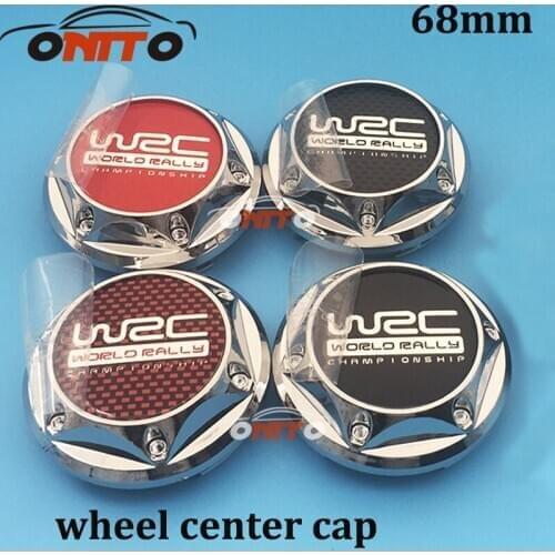 20pcs/lot Car Wheel hub Caps for WRC logo Badge Emblem Car Rims center covers Car Styling car wheel center cap auto accessories