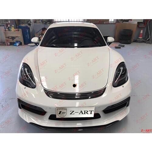 Z-ART carbon fiber body kit for Porsche 718 Boxster Cayman 2016-2019 carbon fiber aerokit for Porsche 718 aerodynamic body kit