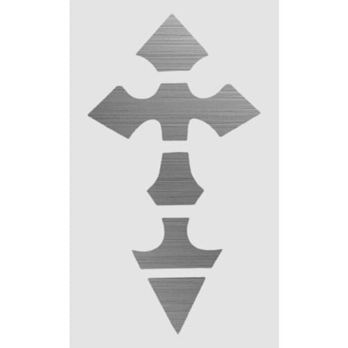 Cross Inlay Decals Fretboard Sticker For Electric Acoustic Guitar Accessories