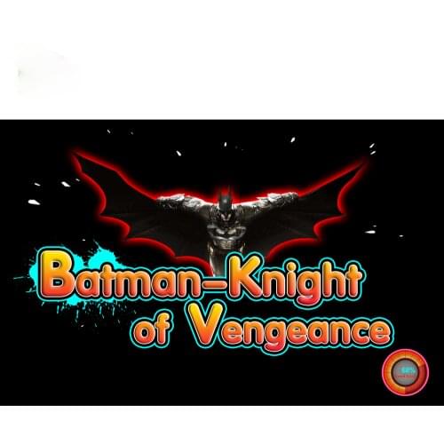 Hot selling skills fishing game machine Batmam K-night of Vengaence fish game software for sale