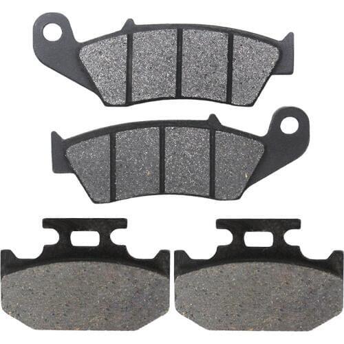 Motorcycle Front and Rear Brake Pads for KAWASAKI KX 250 KX250 1994 KDX 220 KDX220 1997-2005 KLX 650 KLX650 1993-1997