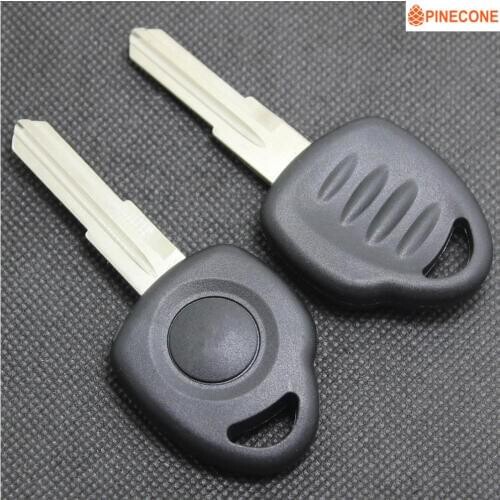 PINECONE Key Casing for Chevrolet Car Key Uncut Blade Trasnpoder Chips Key Shell Fob