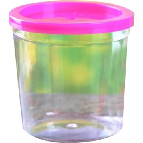 Plastic Aquarium for Kids Mini Transparent Betta Cups Small Fish Incubator N0PA