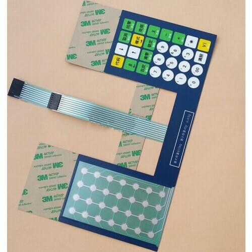 Keyboard Film For Mettler Toledo 3650+/3680+/3880E+ Keyboard Film3600/3650/3680/3880 Electronic Blance Keyboard Film