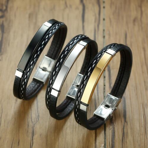 Prjewel Leather Bracelets