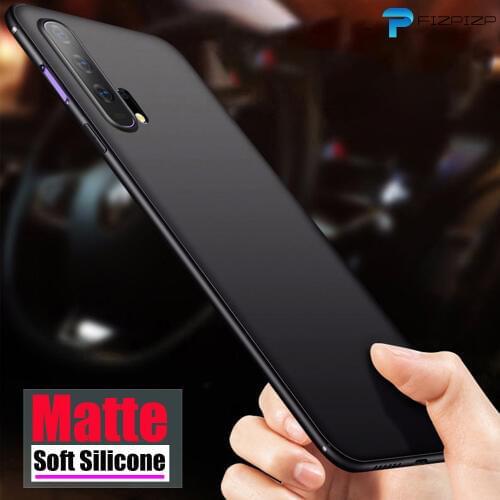 Silicone Ultra Thin For Huawei Honor 20 Pro 10i Honor 10 Lite 9 Honor 8X 8C 8S 8A PRO 20S MAR-LX1H 9X Full Cover Matte Slim Case