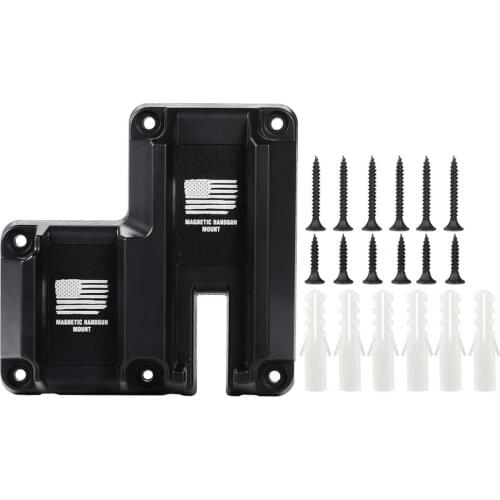 Tactical Magnetic Holster Holder Magnet Mount Hidden Stock Quick Draw Loaded Fits Flat Top Hunting Fixed Bracket