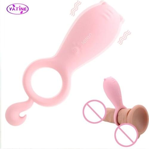 VATINE Multi Function Vibrator Sex Tools For Couples Two Sex Toys For Adults Butt Plug Cock Ring Vibrator For Women Masturbator