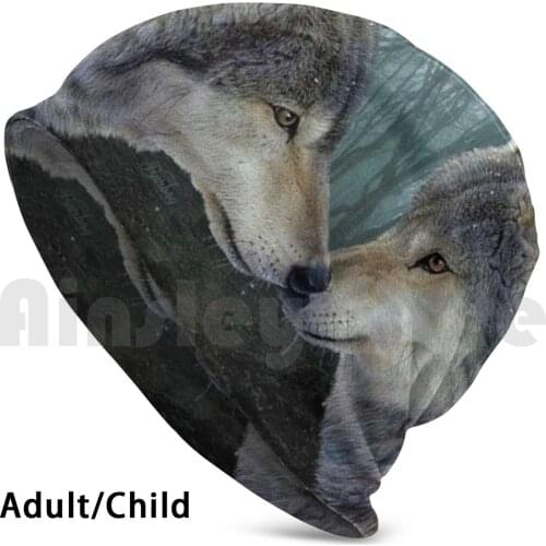 Rekindle Your Glowing Spirit And Refresh Your Mind With Possibilities. Beanies Knit Hat Hip Hop Wolves Wolf