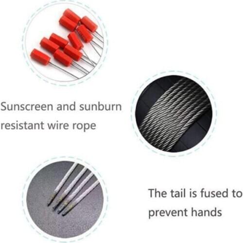 100pcs Self-Locking Steel Wire Seals Steel Security Cable Wire Seals Disposable WXV Sale