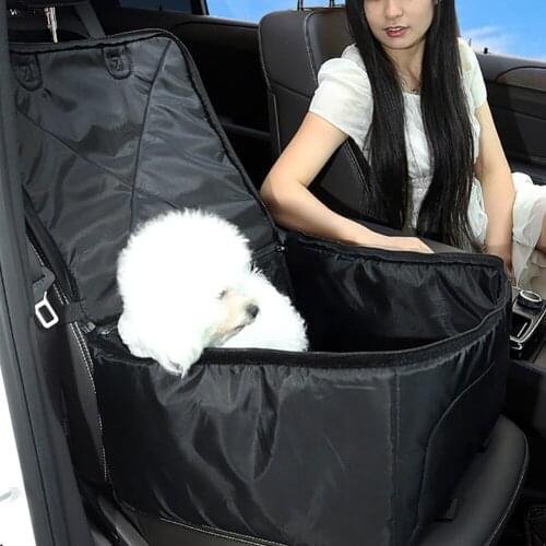 Car Pet Pad Travel Pet Folding Box Case with Adjustable Buckle Multifunctional Travel Pet Mat Car Seat Pad Safe Carry House Hot