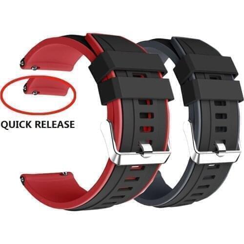 Soft Silicone Strap Watchband for Garmin Venu Sq/ Forerunner 245 645 M / Vivomove HR Smart Watch Bracelet Wristband Sport Correa