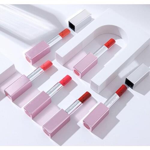 New6 Multicolor Waterproof Matte Red Sexy Hot Party Lipstick Nude Velvet Batom Long-lasting Lip Stick Makeup Lip Gloss Cosmetics