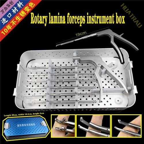 Orthopaedic instruments medical 360 degree rotating ultra-thin lamina biting forceps multifunctional gun type nucleus pulposus f