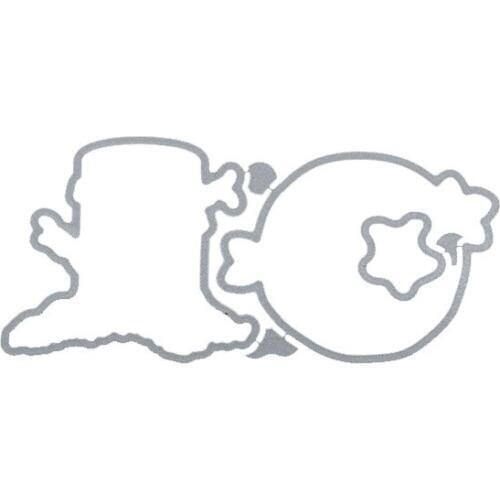 Couple Tree transparent clear stamp/coordinating die for DIY Scrapbooking/Card Making/Kids Christmas Fun Decoration Supplies