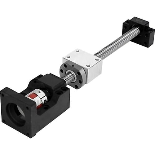 SFI3205 Ball Screw Servo Stepper Motor One Seat Set Linear Guide Slide Module 1200 1250 1500 1550 2000 2050 2500 2550mm cnc
