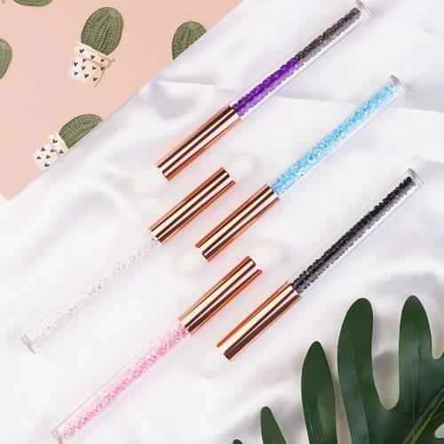 Eyelash Cleaning Brush Blackhead Clean Lash Shampoo Brushes Diamond Acne Nasal Wash Brush Makeup Cosmetic Remover Face Cleansing