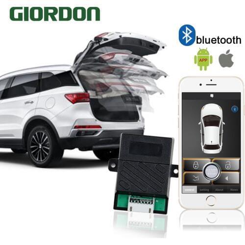 SmartPhone Control PKE Car Alarm System Kit Smart Passive Auto Central Locking Car Door Keyless Push Remote Button