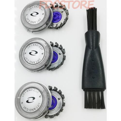 3pcs/lot New Replacement Shaver Head Razor Shaving Blade Head for Philips HQ55 HQ56 HQ4+HQ3 6695 6879/HQ6695/HQ48 Free Shipping