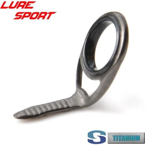 Titanium Gunsmoke Color Frame SIC Ring 2pcs HUTiXORSG-N Guide Rod Building Component Pole Repair DIY Accessory Seaguide