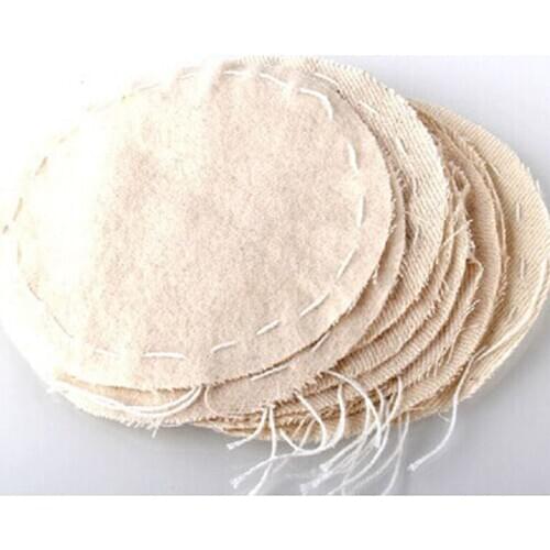 Pack of 10pcs Coffee Syphon Cloth Replacement Filter for Syphon Coffee Maker