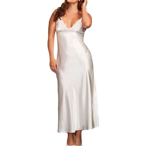 Женские длинные ночные сорочки WHooHoo China At AliExpress